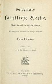 Cover of: Die Ahnfrau: Sappho