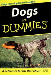 Cover of: Dogs for dummies