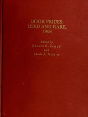 Cover of: Book prices by edited by Edward N. Zempel and Linda A. Verkler.
