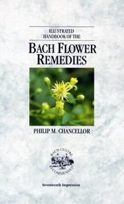 Cover of: Handbook of the Bach flower remedies
