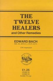 Cover of: The Twelve Healers by Edward Bach