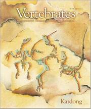Cover of: Vertebrates by Kenneth Kardong
