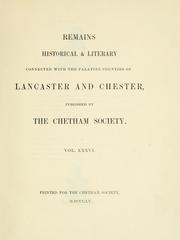 Cover of: The diary and correspondence of Dr. John Worthington ... by Worthington, John