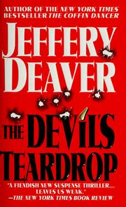 Cover of: The devil's teardrop by Jeffery Deaver