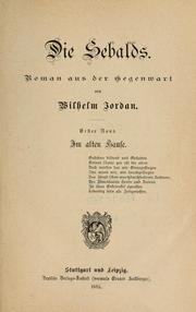 Cover of: Die Sebalds: Roman aus der Gegenwart.