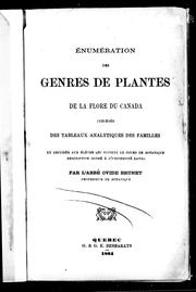 Cover of: Enumération des genres de plantes de la flore du Canada by Ovide Brunet