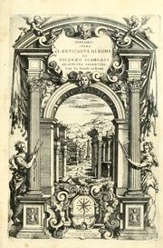 Cover of: Discorsi sopra l'antichità di Roma
