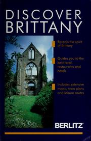 Cover of: Discover Brittany by Michael Marriott