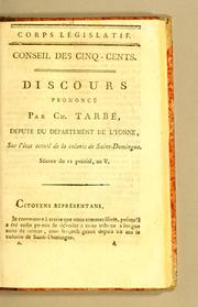 Cover of: Discours