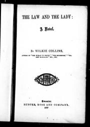 Cover of: The law and the lady by by Wilkie Collins.
