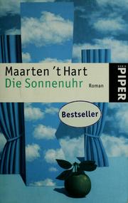 Cover of: Die Sonnenuhr: Roman