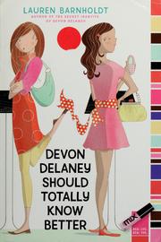 Cover of: Devon Delaney should totally know better