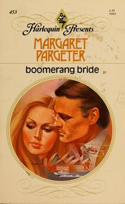 Cover of: Boomerang Bride by Margaret Pargeter