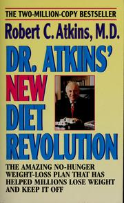 Cover of: Dr. Atkins' new diet revolution