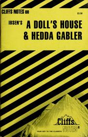 Cover of: A doll's house and Hedda Gabler by Marianne Sturman