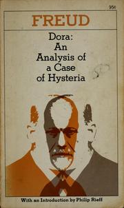 Cover of: Dora: an analysis of a case of hysteria