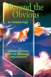 Cover of: Beyond the Obvious: Bringing Intuition into Our Awakening Consciousness