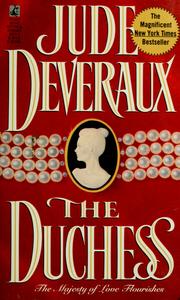 Cover of: The Duchess