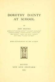 Cover of: Dorothy Dainty at school