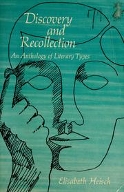 Cover of: Discovery and recollection