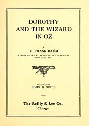 Cover of: Dorothy and the wizard in Oz by L. Frank Baum