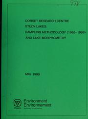 Cover of: Dorset Research Centre study lakes by R. Girard, R. Girard