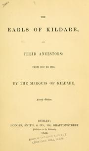 Cover of: The earls of Kildare, and their ancestors: from 1057 to 1773.