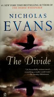 Cover of: The divide by Evans, Nicholas