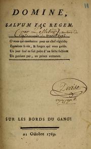 Cover of: Domine, salvum fac regem