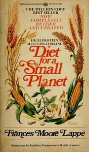 Cover of: Diet for a small planet by Frances Moore Lappé