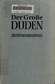 Cover of: Duden by Paul Grebe