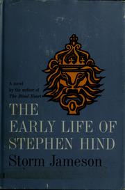 Cover of: The early life of Stephen Hind