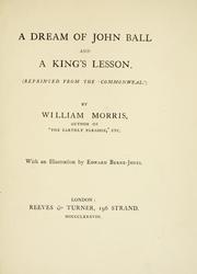 Cover of: A dream of John Ball: and, A king's lesson