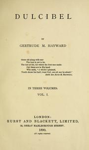 Cover of: Dulcibel by Gertrude M. Hayward