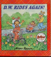 Cover of: D.W. rides again!
