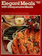 Cover of: Elegant meals with inexpensive meats