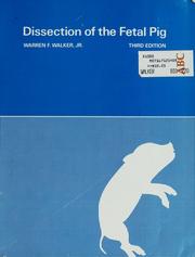 Cover of: Dissection of the fetal pig