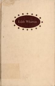 Cover of: Edith Wharton by Blake Nevius