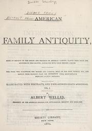 Cover of: Dunbar family.