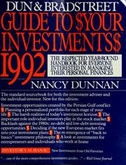 Cover of: Dun & Bradstreet guide to $your investments$ by Nancy Dunnan