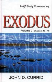 Cover of: Exodus | John D. Currid