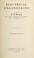 Cover of: Electrical engineering.
