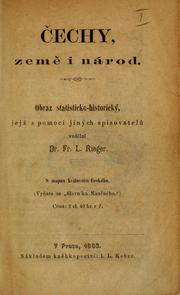 Cover of: echy, zem i národ by Rieger, Fr. Lad.