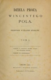 Cover of: Dziea wierszem i proz