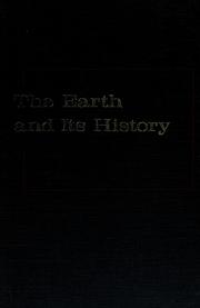 Cover of: The earth and its history.