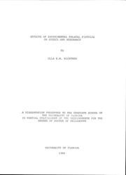 Effects of experimental palatal Fistulas on speech and resonance