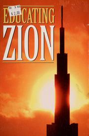 Cover of: Educating Zion