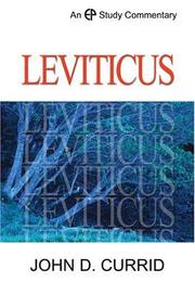 Cover of: Leviticus (Ep Study Commentary)