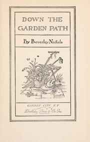 Cover of: Down the garden path