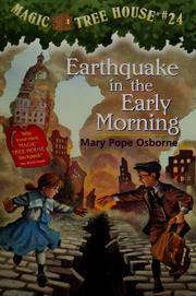 Cover of: Earthquake in the Early Morning by Mary Pope Osborne, Sal Murdocca, Mary Pope Osborne